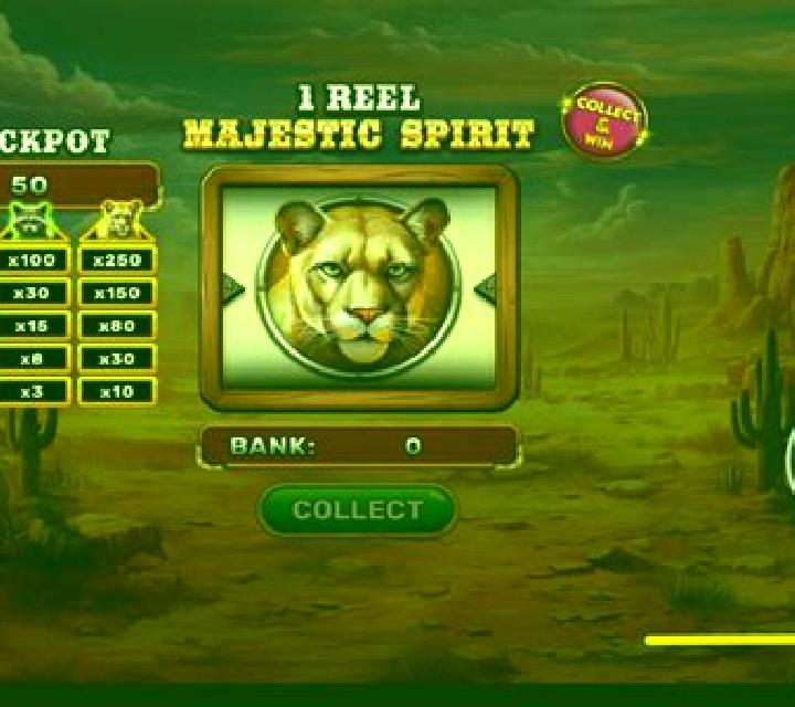 1 Reel - Majestic Spirit slot