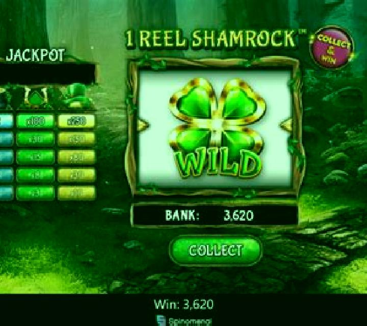1 Reel Shamrock online slot