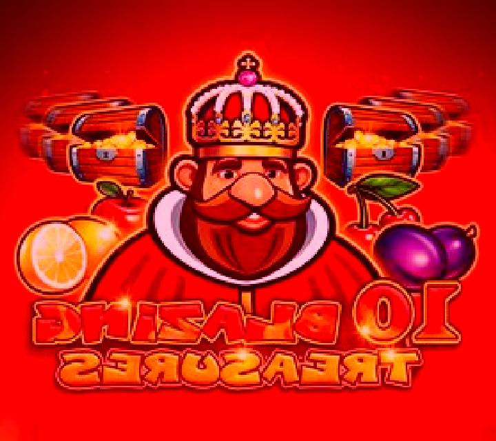 10 Blazing Treasures slot game