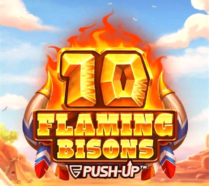10 Flaming Bisons online slot