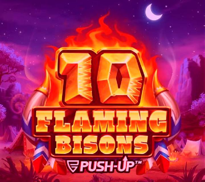 10 Flaming Bisons slot