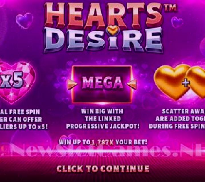 10 Hot Diamond Desire slot machine