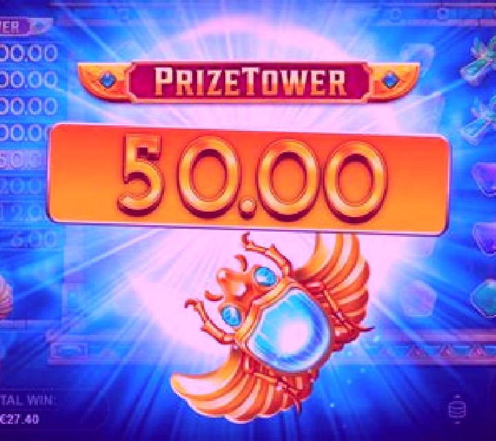 10 Jester Wins PrizeTower slot game