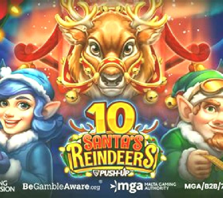 10 Santa’s Reindeers slot game