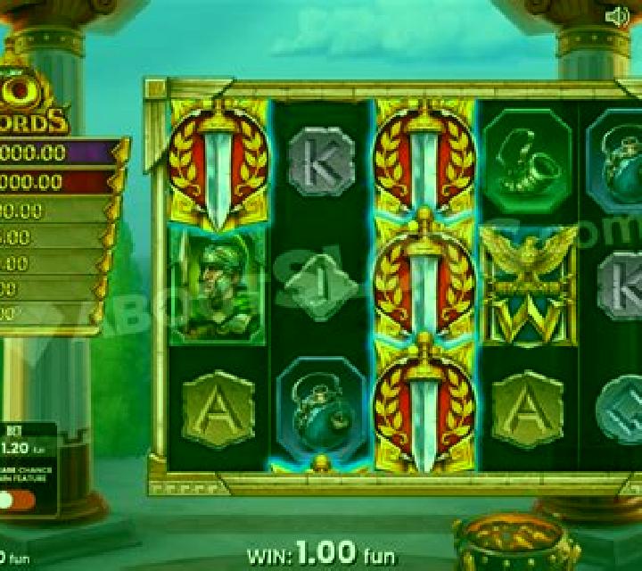 10 Swords slot machine