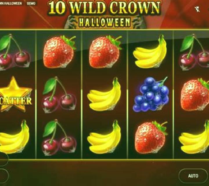 10 Wild Crown Halloween slot game