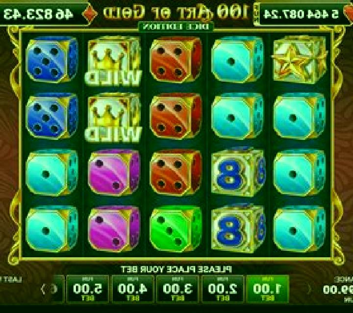 100 Art of Gold Dice Edition slot