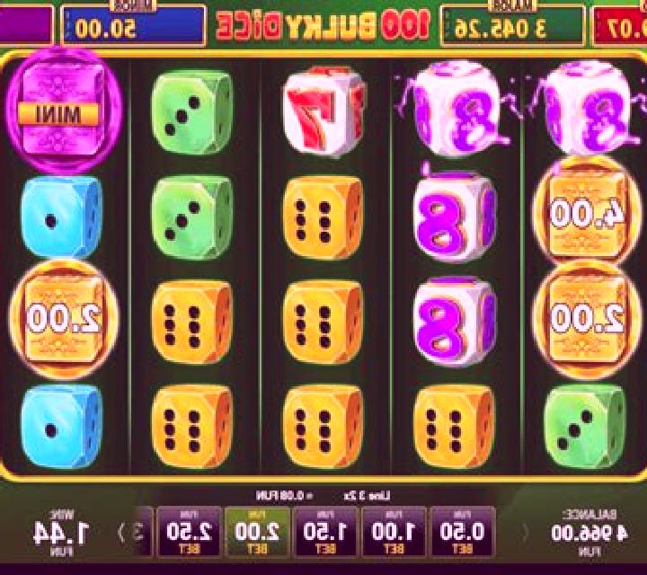 100 Bulky Dice Golden Coins Link slot