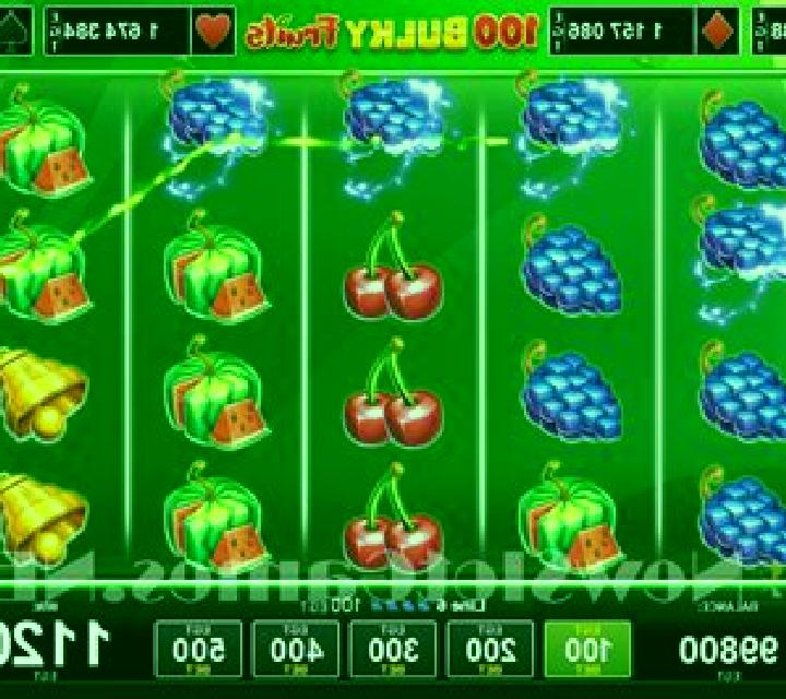 100 Bulky Fruits online slot