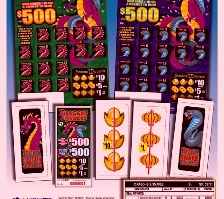 100 Dragons (Pull Tabs) slot game
