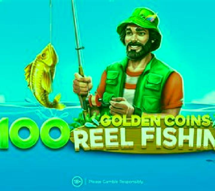 100 Golden Coins: Reel Fishing slot machine