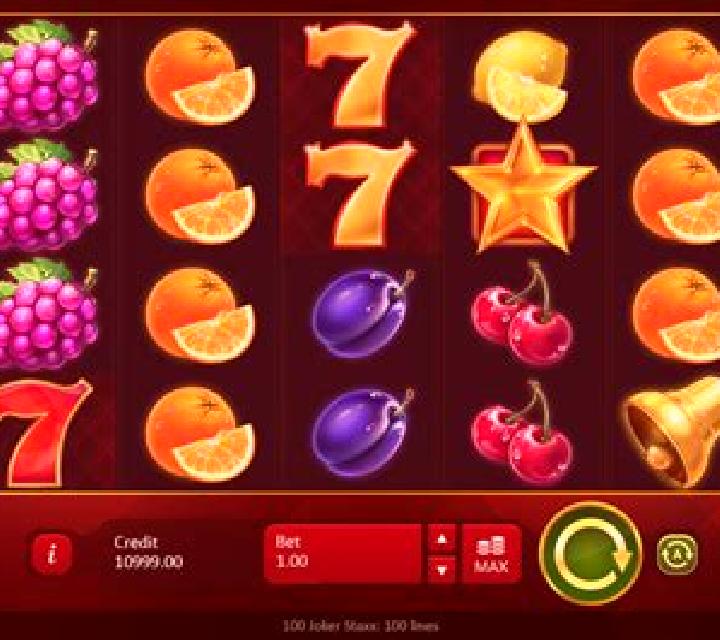 100 Joker Staxx slot machine
