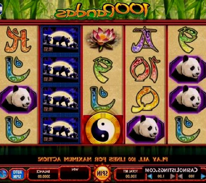 100 Pandas slot machine