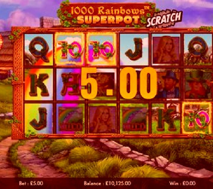 1000 Rainbows Superpot Scratch slot