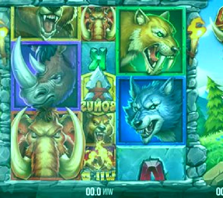 10000 BC DoubleMax GigaBlox slot machine