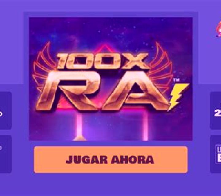 100x Ra online slot