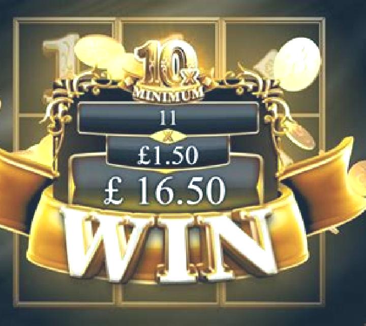 10x Minimum Collection Gridiron slot
