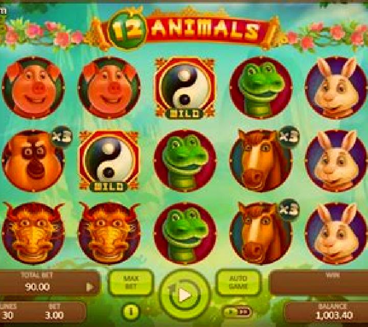 12 Animals (Booongo) slot