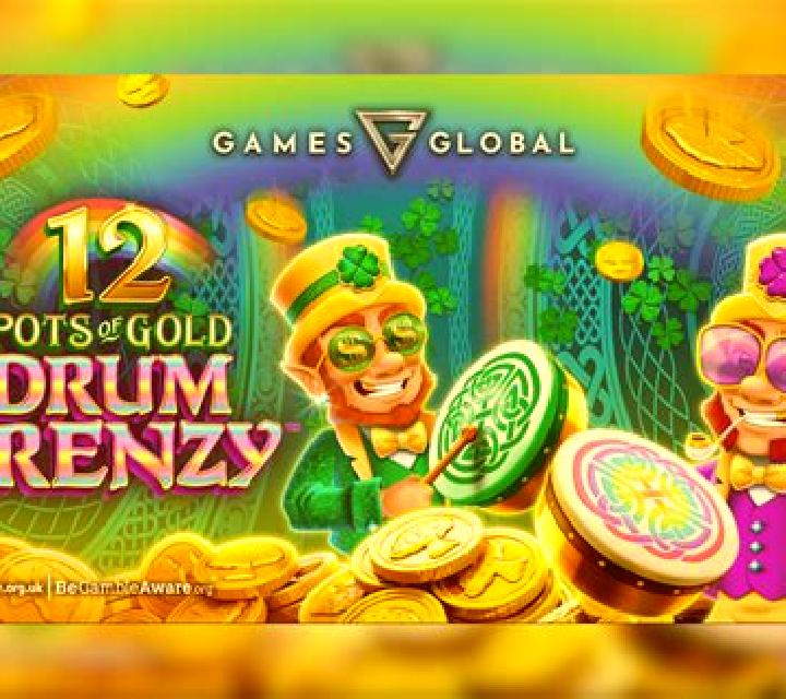 12 Pots of Gold: Drum Frenzy slot game