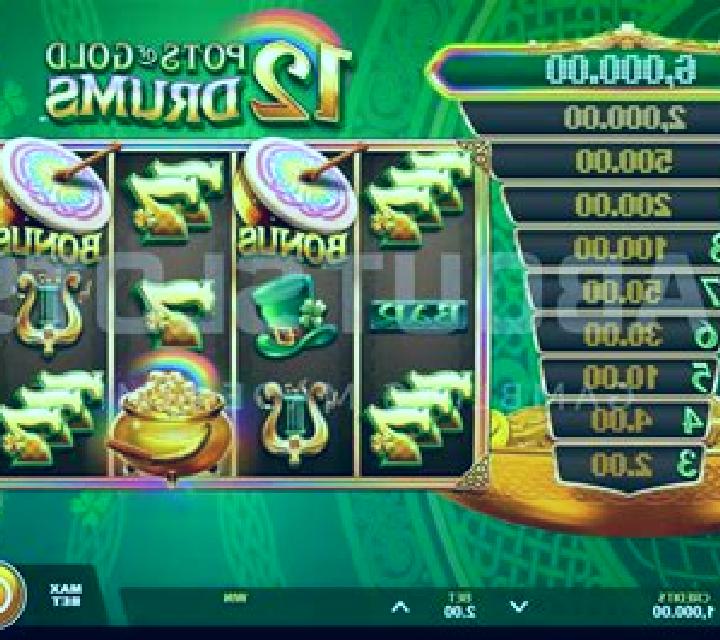 12 Pots of Gold Drums slot game