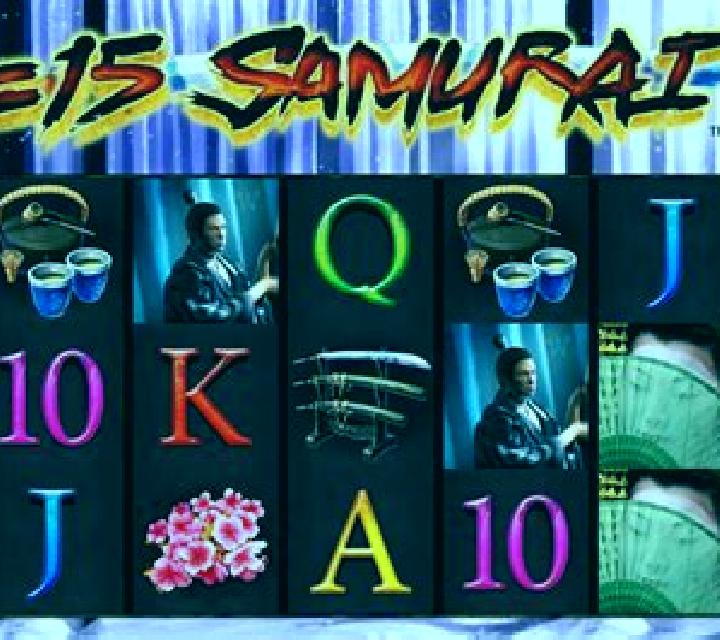 15 Samurai slot machine