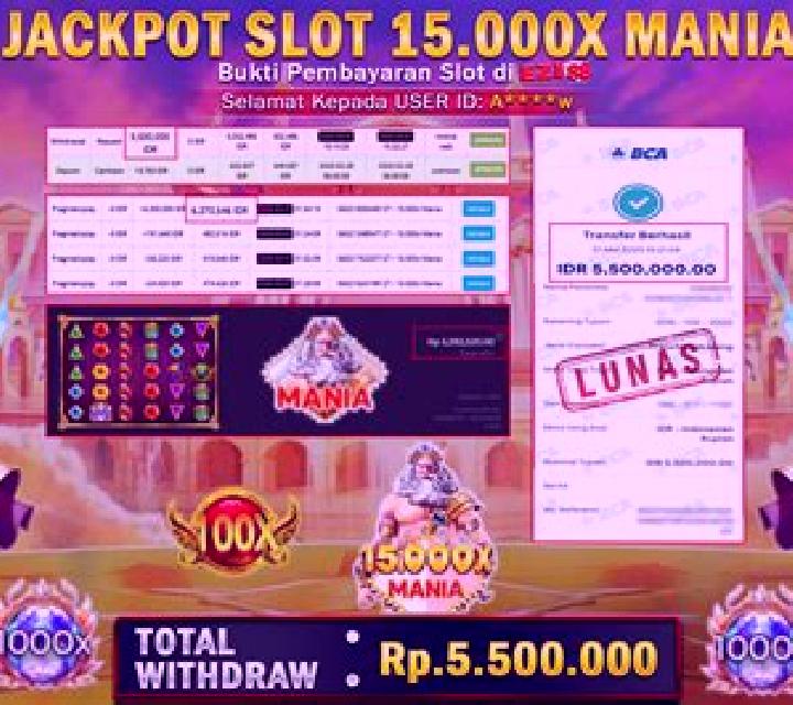 15000x Mania slot game