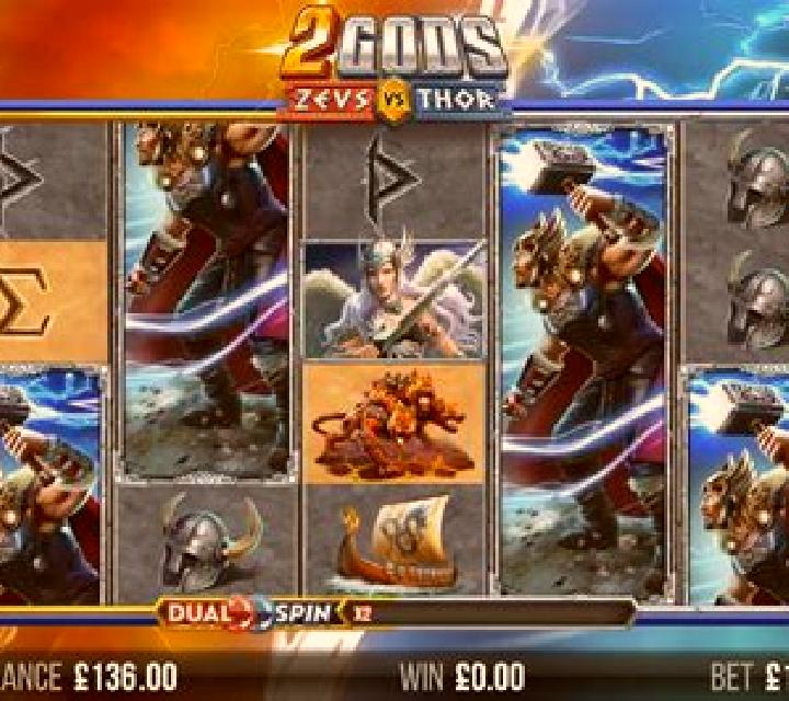 2 Gods Zeus vs Thor slot game