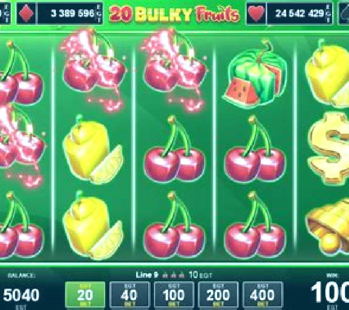 20 Bulky Fruits slot