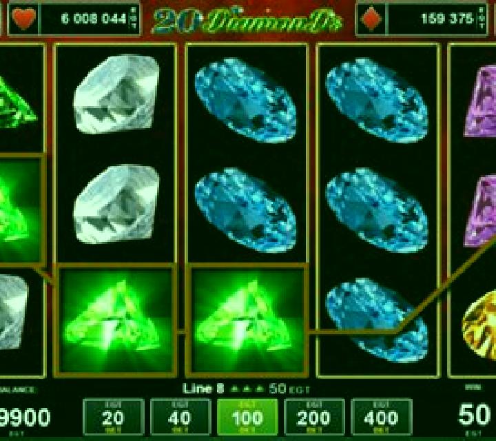 20 Diamonds online slot