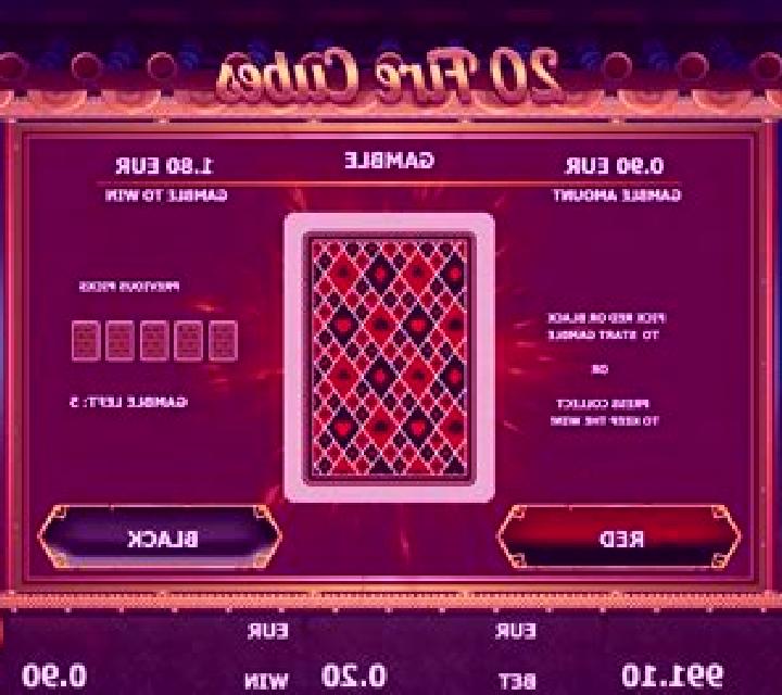 20 Fire Cubes slot