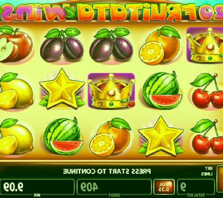 20 Fruitata Wins slot game