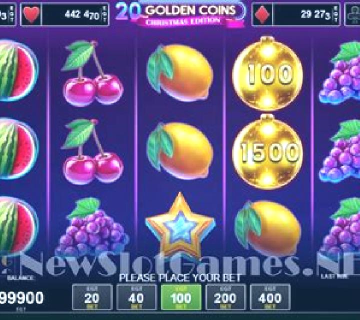 20 Golden Coins - Christmas Edition slot