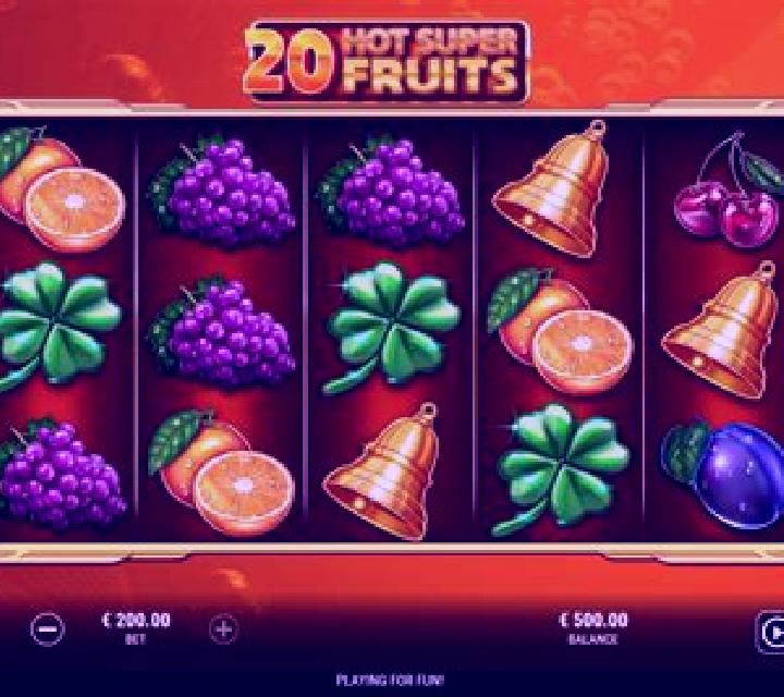 20 Hot Super Fruits slot