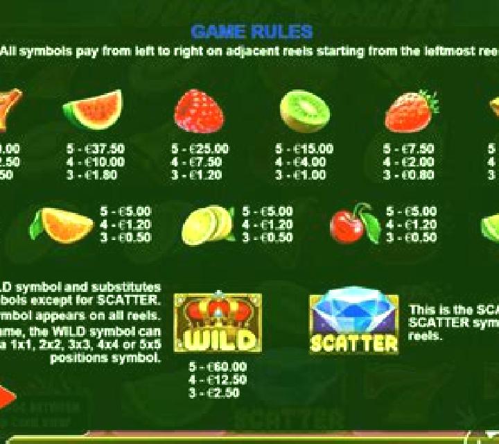 20 Slice Fruits online slot
