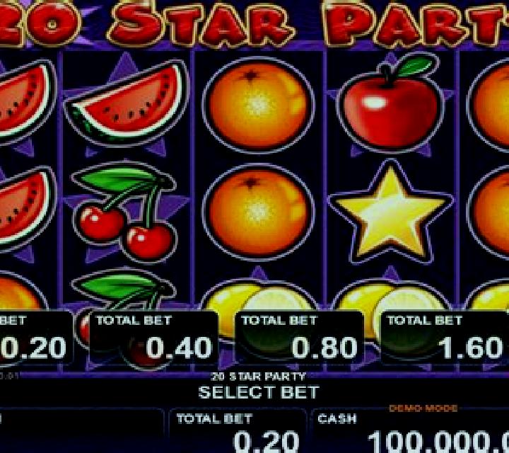 20 Star Party slot machine