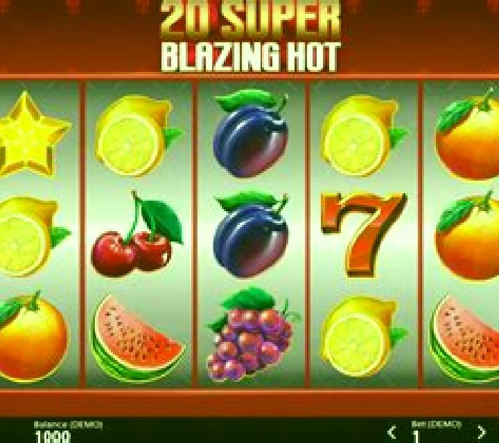 20 Super Blazing Hot slot