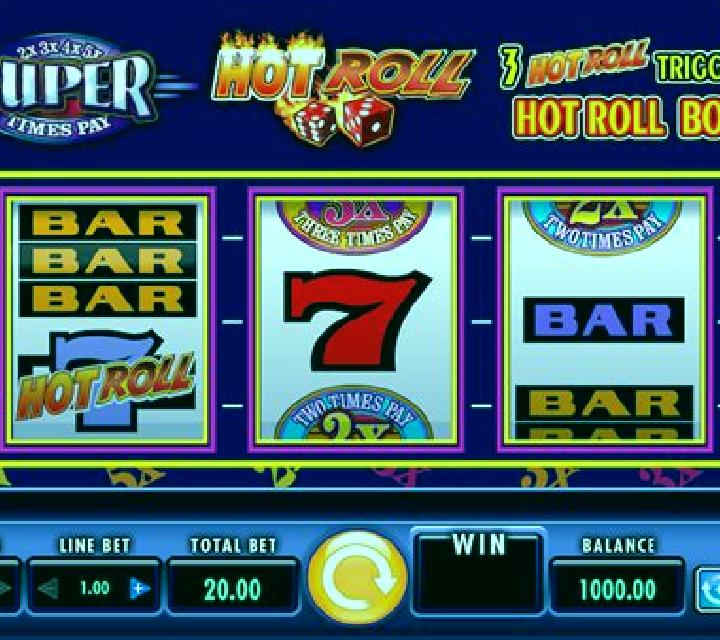 20 Super Roll slot machine