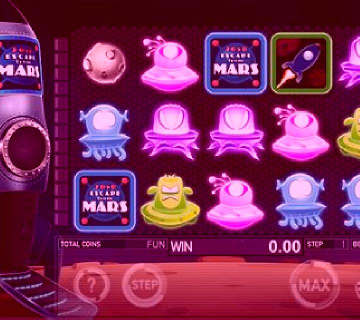 2050 Escape From Mars slot game