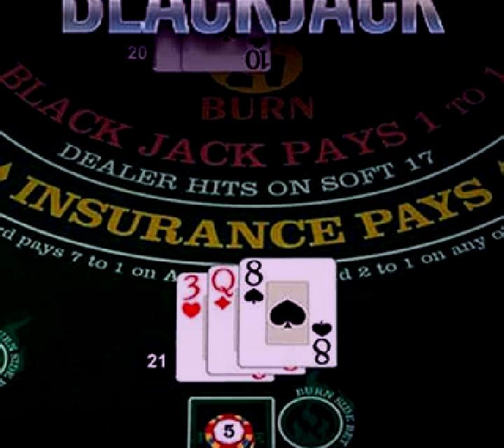 21 Burn Blackjack (Betsoft) slot machine