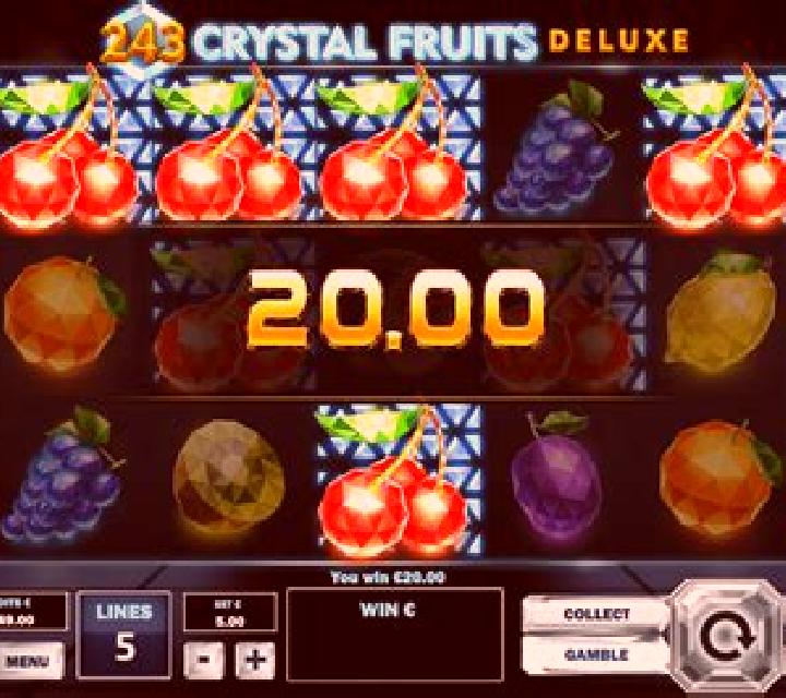 243 Crystal Fruits Deluxe online slot