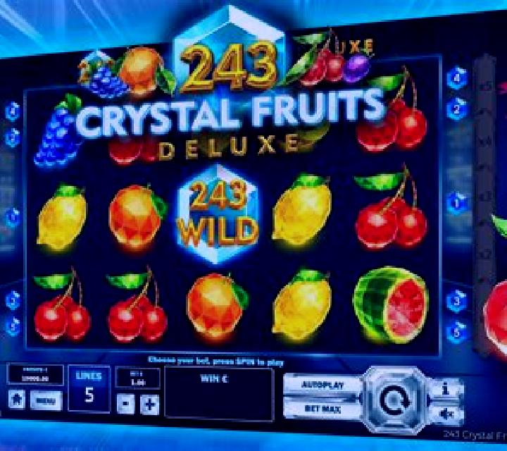 243 Crystal Fruits Deluxe slot machine