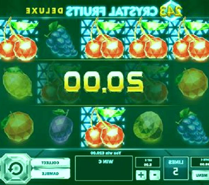 243 Crystal Fruits HappyLuke slot machine