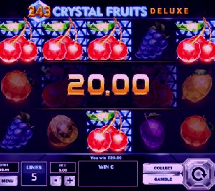 243 Crystal Fruits HappyLuke slot