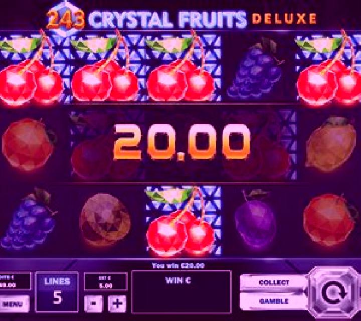 243 Crystal Fruits online slot