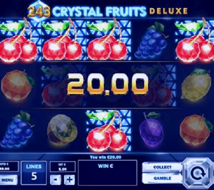 243 Crystal Fruits Reversed slot machine