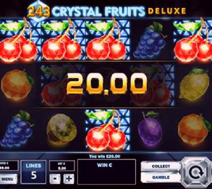 243 Crystal Fruits slot game