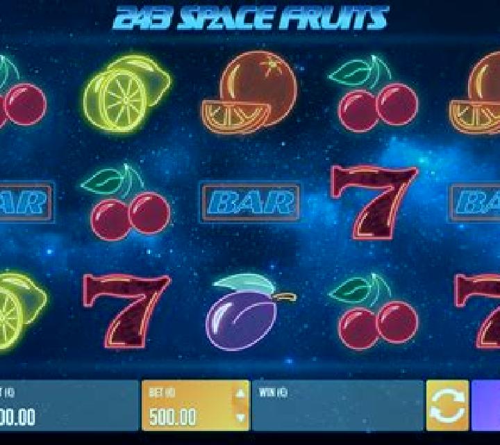 243 Space Fruits slot machine