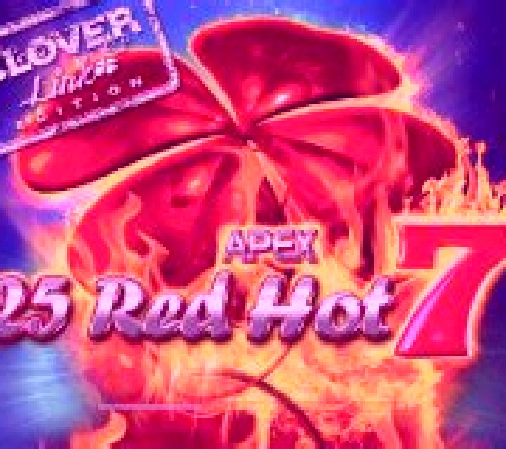 25 Red Hot 7 Clover Link slot machine
