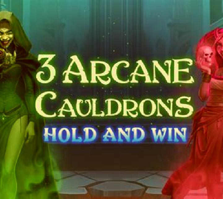 3 Arcane Cauldrons slot game
