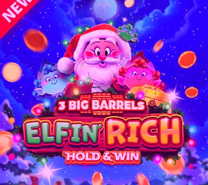 3 Big Barrels Elfin Rich slot game